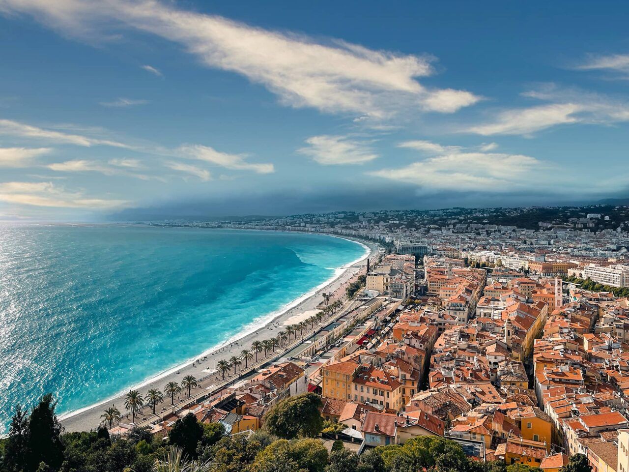 Nice, de Promenade des Anglais