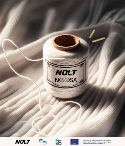 nolt-innovation-chaussettes-r-sock nieuwe, 100% duurzame en circulaire sportsokken, bedacht door NOLT en NOOSA.